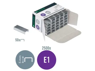 Nieten Leitz E1 verzinkt 2500 stuks - 4