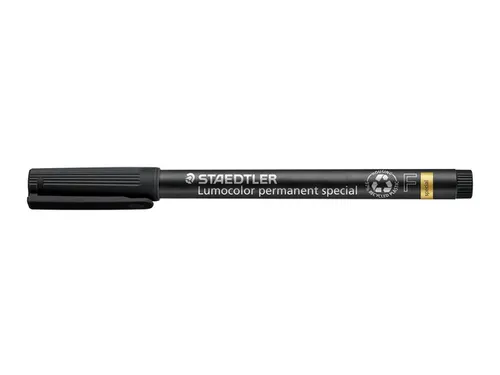 Viltstift Staedtler Lumocolor permanent special 319 F Zwart 0.6mm