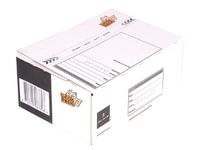Boîte poste 2 CleverPack 200x140x80mm blanc 25 pièces