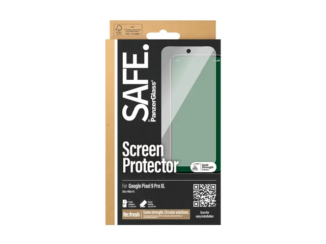 PanzerGlass SAFE. by Screen Protector Google Pixel 9 Pro XL | Ultra