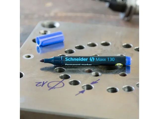 Marqueur Schneider Maxx 130 permanent ass. 4 pcs, pointe ronde