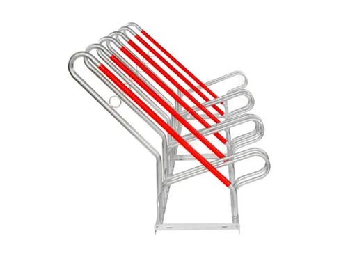 fietsenrek,HxBxD 930x2100x820mm,6instelplaatsen,gebruik eenzijdig