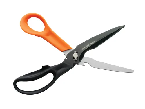 Schaar Fiskars Cuts+More Titanium multifunctioneel zwart
