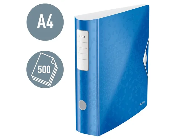 Ordner Leitz 1106 WOW 180° Active A4 80mm blauw