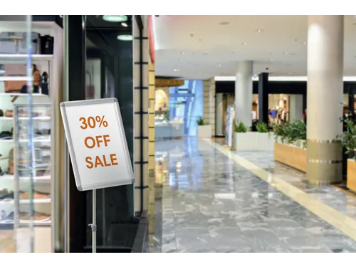 Infostandaard Nobo Essence incl. A4 kliklijst