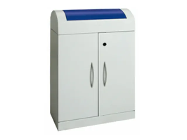 Afvalverzamelstation Niet-Brandbaar 90 Liter 975X620X320Mm Blauw