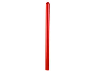 Paal voor ronde/halfronde asbak HxD 1500x60mm antraciet-ijzerglans - 1