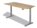 Av. régl. él. hauteur bureau assis/debout,HxlxP 650-1290x2000x1000mm
