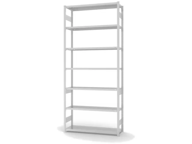 magazijnstelling,grondveld,HxBxD 3000x1360x435mm,vakl. 180kg