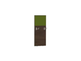 baliepaneel bureau aanbouw rechts 600mm NV bruin hickory BN7048-groen - 1