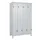 Z-garderobekast,HxBxD 1950x1200x500mm,vak B 150/300mm,draaigrendel