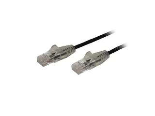 CAT6 netwerkkabel RJ4 connector 1 Meter zwart - 1