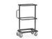 ESD-Bijzetwagen 92900 200kg 605x405mm open frame RAL7015