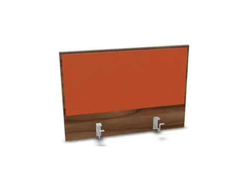 opzetpaneel bureau aanbouw achter NP-tiepolo nut oranje 800mm