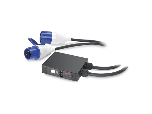 In-line stroommeter, 32A, 230V, IEC309-32A, 2P+G