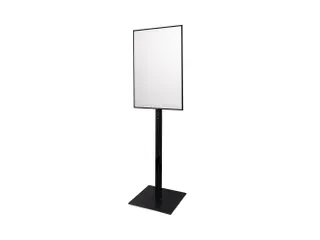 Verlichte Infostandaard LED Slide In A1 Zwart - 5
