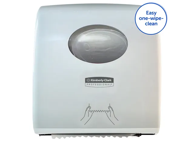 Handdoekroldispenser Kimberly Clark Aquarius Slimroll wit 7955