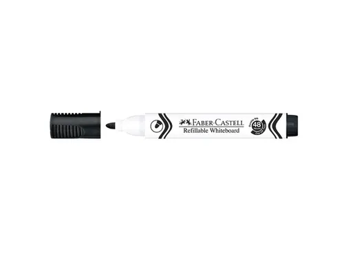 Whiteboardmarkers Faber-Castell set 4 stuks zwart,groen,rood,blauw
