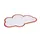 Workshopkaarten MAUL wolk 27x43cm wit 20 stuks