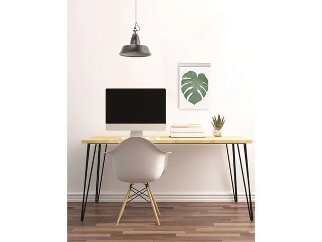 Klemlijst MAUL 305x40mm aluminium zelfklevend