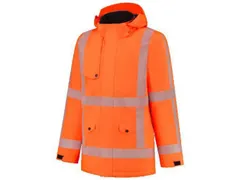 Tricorp 403703 parka, fluo oranje, maat L, per stuk