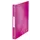 Ringband Leitz WOW A4 4-rings O-mech 25mm PP roze