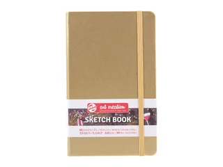 Schetsboek Talens Art Creation 80 witte vellen 140gr 130x210mm witgoud - 1