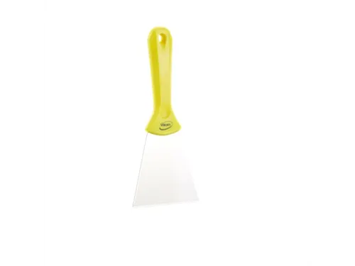 Handschraper 4009-6 Geel Breed Rvs Blad 100x235mm