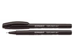 Fineliner Schneider Topliner 967 Zwart 0.4mm