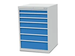 ladekast,HxBxD 1019x705x736mm,7lade(n),volledig uittrekbaar