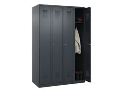 locker,HxBxD 1850x1200x500mm,4vak,vak B 300mm,cil.-slot