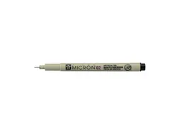 Fineliner Sakura pigma micron 02 zwart 0.3mm