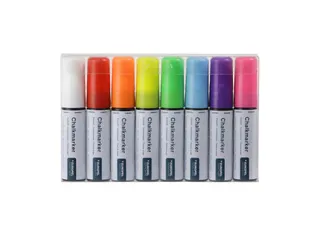 Krijtstift Europel 15mm assorti etui 8 stuks - 1