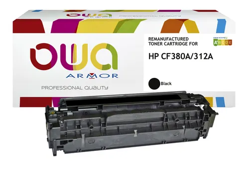 Tonercartridge OWA alternatief tbv HP CF380A zwart