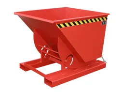 kiepbak,HxLxB 1070x1420x1190mm,0,75m³,draagverm. 1000kg,RAL3000