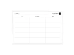 Magnetisch Planbord To Do 60x90cm
