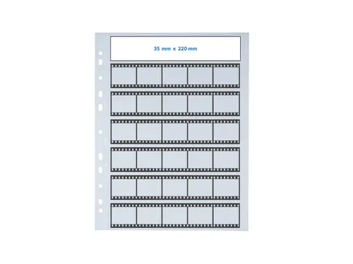 Herma 7767 Insteekhoes voor 7x5 negatieven 100 Stuks Negatievenhoes