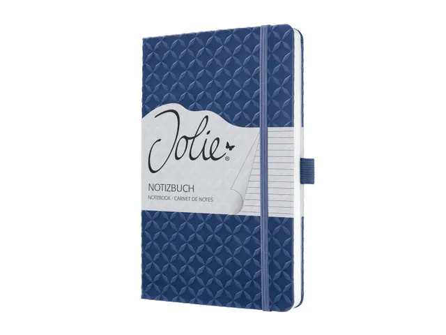 Carnet de notes Sigel Jolie Flair A5 ligné indigo