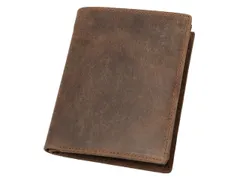 Portefeuille Alassio 12x9.5x2.5cm Leer bruin