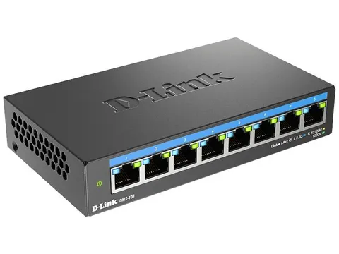 D-Link DMS-108 8-Port 2.5G Multi-Gigabit Desktop Switch