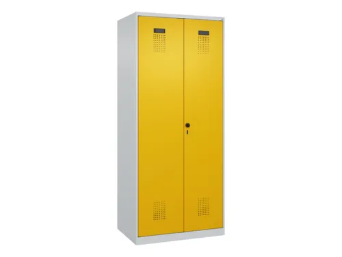 PBM-locker,HxBxD 1850x800x500mm,2vak,vak B 400mm,draaigrendel