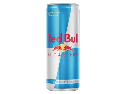 Energiedrank Red Bull sugarfree blik 250ml