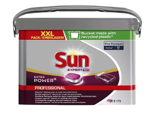 Vaatwastabletten Sun Pro Formula All-in-one extra power 175 stuks