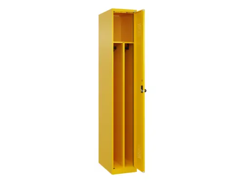 locker voor scheiding van kleding,HxBxD 1850x300x500mm,1vak