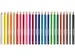 Crayon de couleur Eberhard Faber Jumbo 72pces. triangulaires dans une