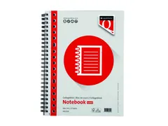 Collegeblok Quantore A5 lijn 17-gaats 80vel 70 gram