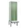 locker met bank,HxBxD 2120x600x815mm,2vak,vak B 300mm,cil.-slot