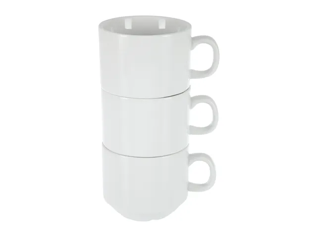 Theekop Olympia Whiteware 200 ml doos 12 stuks wit