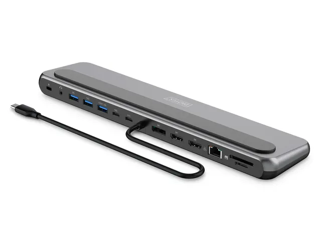 DIGITUS USB-C 8K-dockingstation 12 poorten
