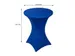 Housse BRASK pour table haute 80cm bleu